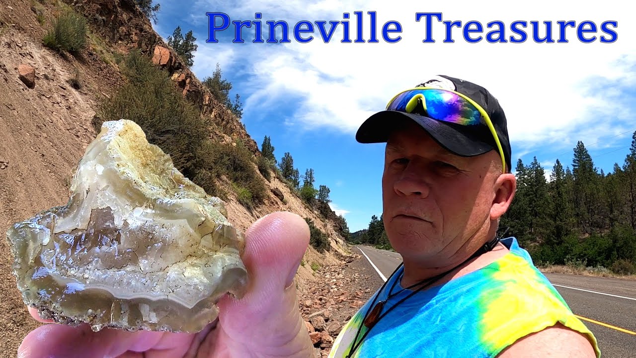Rockhounding Adventure Prineville Oregon Roadside Finds YouTube