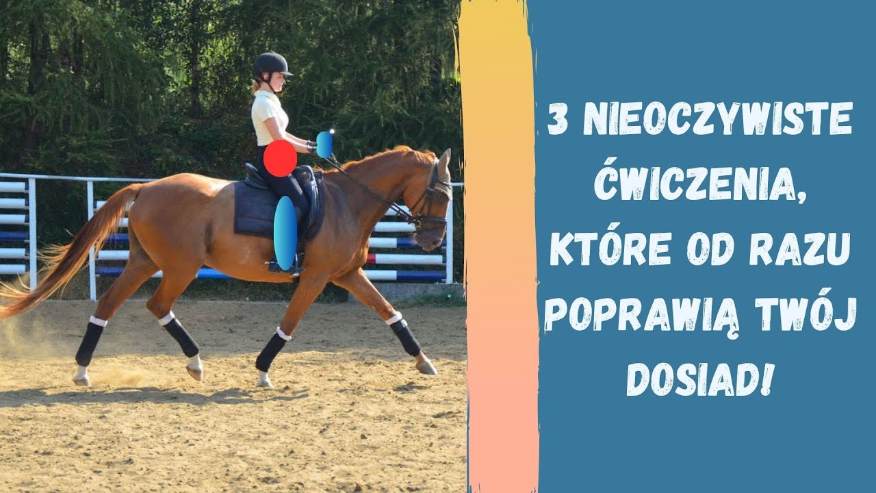 Jak poprawić dosiad? 3 nieoczywiste ćwiczenia, które od razu poprawią Twój dosiad!