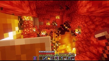 Minecraft Longplay (no commentary) - Part 9: Mining with bed in the Nether - Version 1.18.1 Java