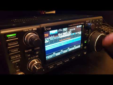 Icom IC-7300 wide band modification