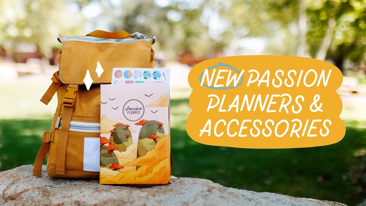 ✨NEW PASSION PLANNER PRODUCTS! ✨