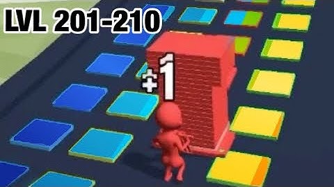 Stack Colors - LVL 201-210 - Gameplay Walkthrough