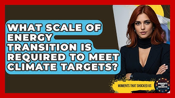 What Scale Of Energy Transition Is Required To Meet Climate Targets? - Moments That Shocked Us