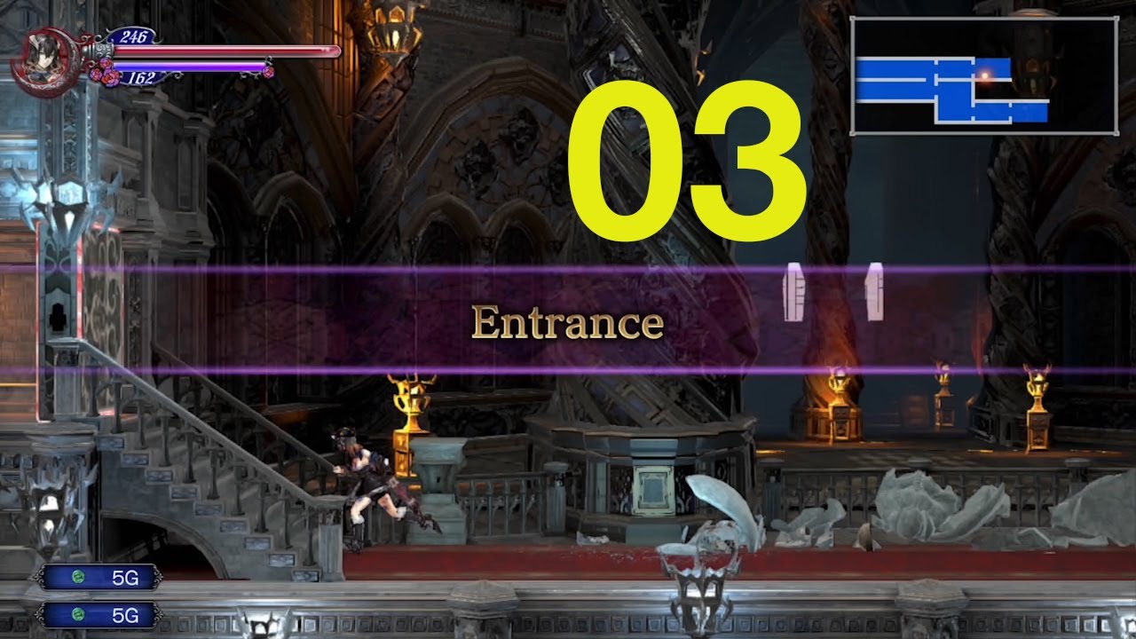 Bloodstained Ritual Of The Night Entrance