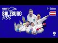 LIVE 🔴 Karate One Series A Salzburg 2026 | Day 2 - Tatami 1