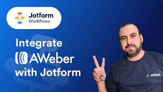 How to Integrate AWeber with Jotform Workflows