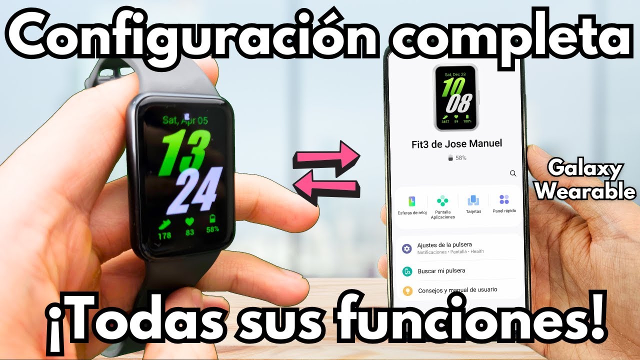 Samsung Galaxy Fit 3 👉 ¡Guía COMPLETA de Configuración y TODAS sus Funciones!