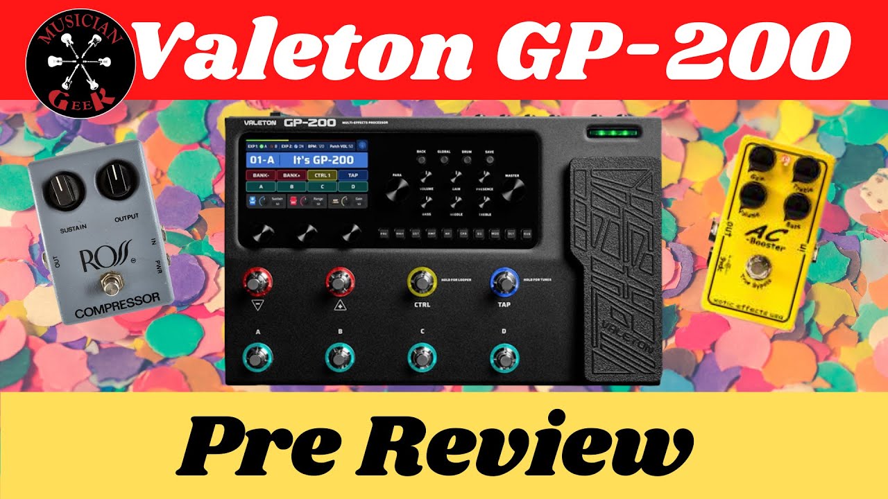 Experience the Power of Valeton GP 200: Pre Review - YouTube