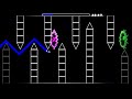 Our longest layout yet  spiderwebs by caty1 me and headless  diabolical demon  geometry dash