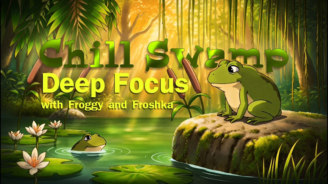 🐸 Chill Swamp Vibes | Deep Focus & Study Beats