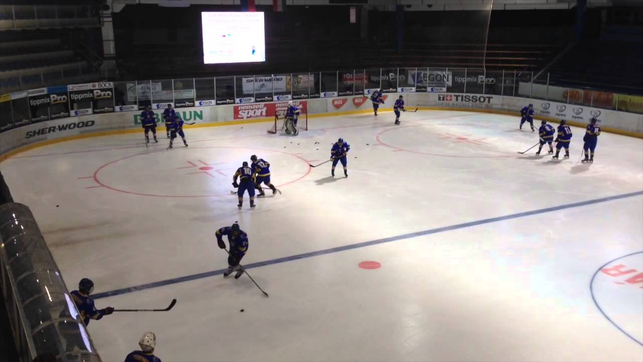 Pre game warm-up drills WJC U18 - YouTube