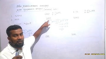A/L ICT Tamil Unit -4 : Universal Gates -01 (ILM.Irfan - learnbyself.com)