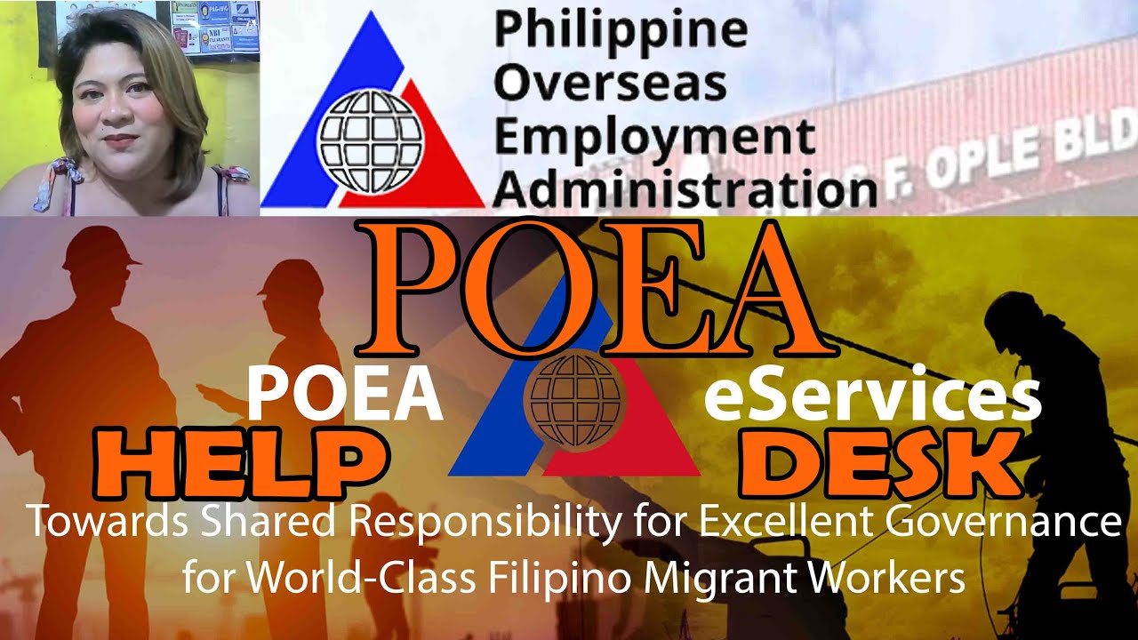 POEA HELP DESK /E REGISTRATION HELP DESK / E REGistration Ticket