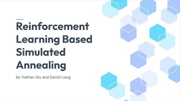 Reinforcement Learning Based Simulated Annealing AAMAS Short Video