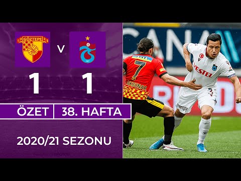 ÖZET: Göztepe 1-1 Trabzonspor | 38. Hafta - 2020/21