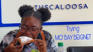 Trying Mo’Bay Beignet!!! *Delicious*