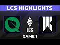 FLY vs SR Highlights Game 1 | LCS 2026 Spring | FlyQuest vs Shopify Rebellion by Onivia