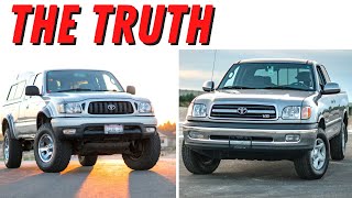 REVIEW  The Truth About the 1st Gen Tundra vs Tacoma Debate