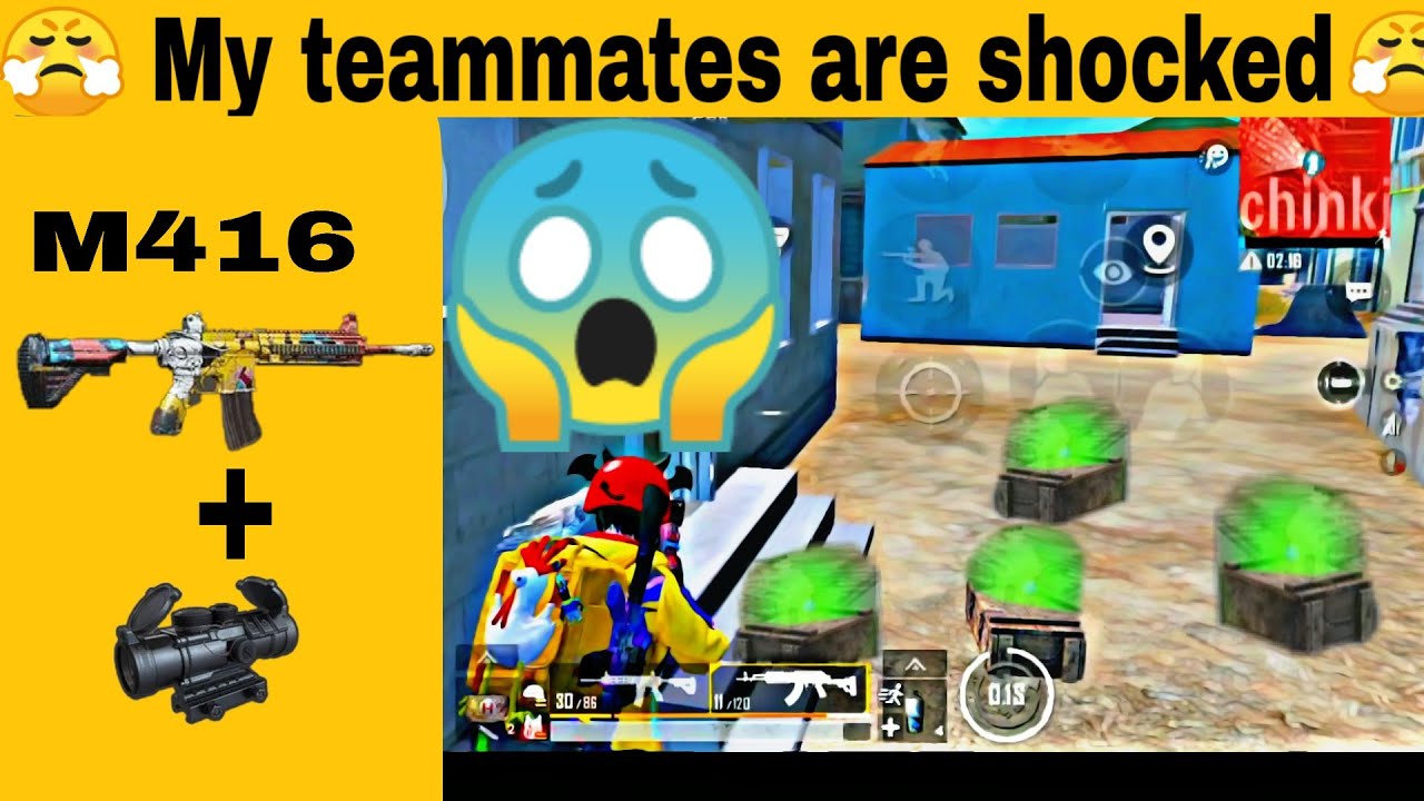 😤 My teammates are shocked after watching this 1 vs 4 clutch ...