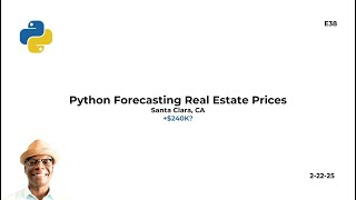 Python Forecasting Real Estate Prices