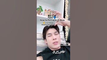 how to flirt with Mew ? Gulf knows it ! 😏 #onitsukatiger#popular#threads#shorts#slowmo#slowmotion