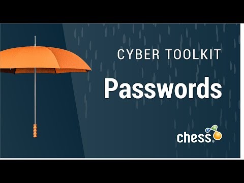 Chess Cyber End User Toolkit - Passwords