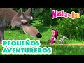 Masha y el Oso Castellano 🐻👧 Pequeños aventureros 🚸🏕 Colección de dibujos animados