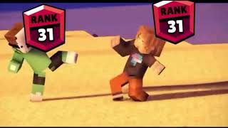 MR.Beast  vs  Dream ,  Brawl stars rank up