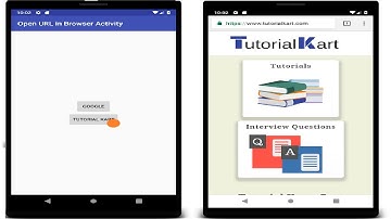 how to open URL using intent in android  Open URL by clicking on TextView, Button or ImageView