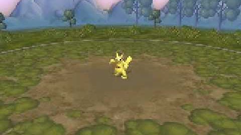 my spore creature: pikachu