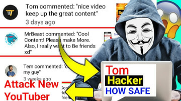 Safe Your YouTube Channel From Tom Hacker Team | Attack New YouTuber | Tem/Tom/Tim/Todd  Mr beats!