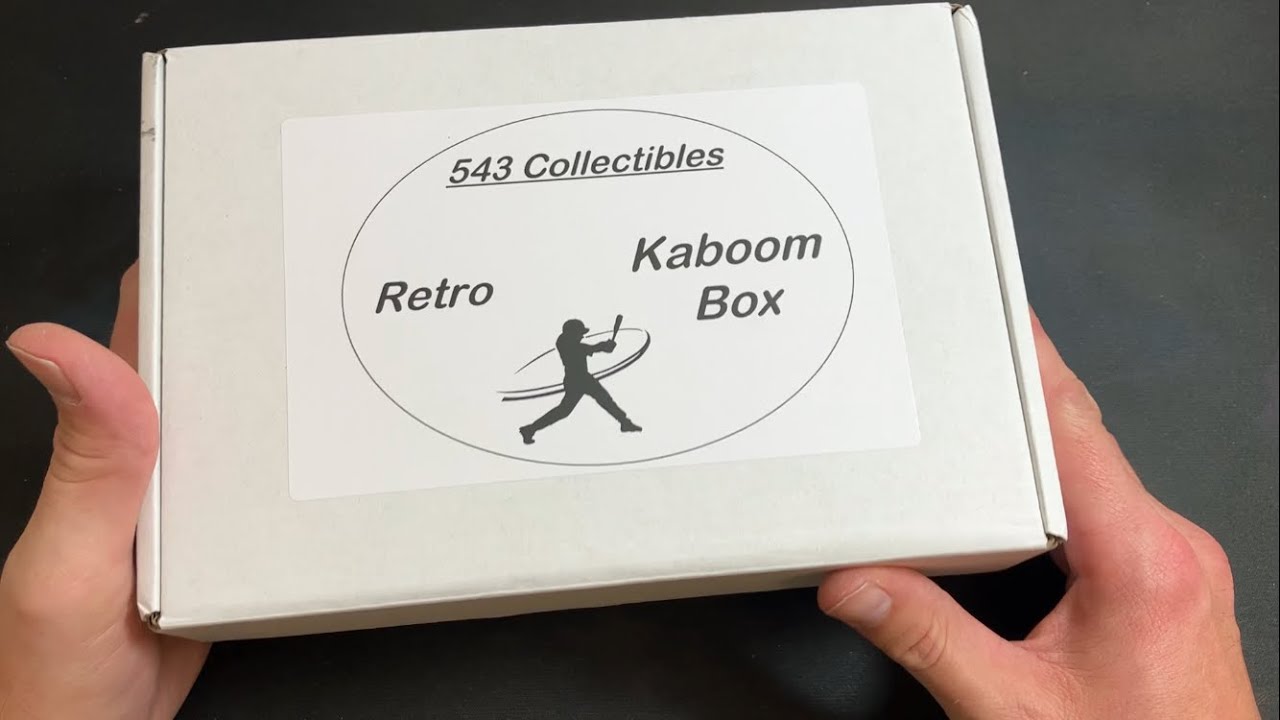 ALL NEW! RETRO KABOOM BOX! VINTAGE BASEBALL CARDS YouTube