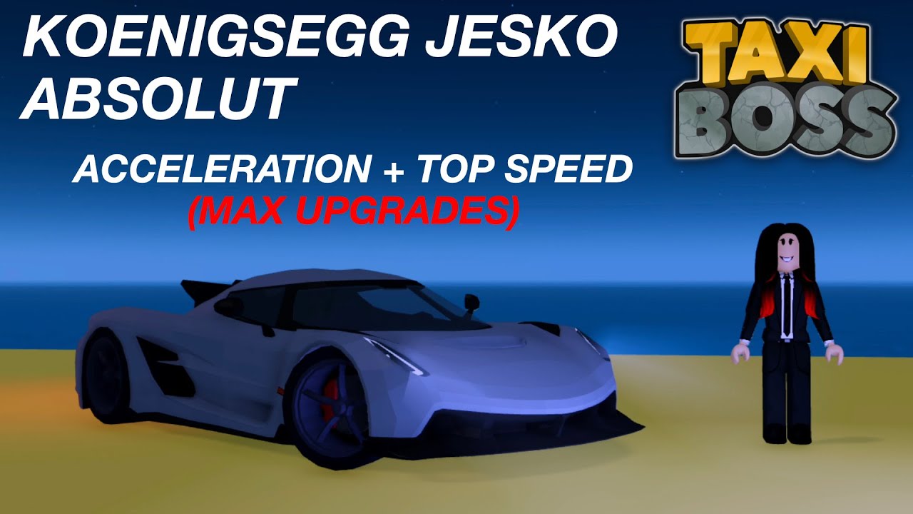KOENIGSEGG JESKO ABSOLUT, ACCELERATION + TOP SPEED (MAX UPGRADES