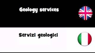 VOCABULARY IN 20 LANGUAGES = Geology services(, 2011-04-05T04:48:13.000Z)