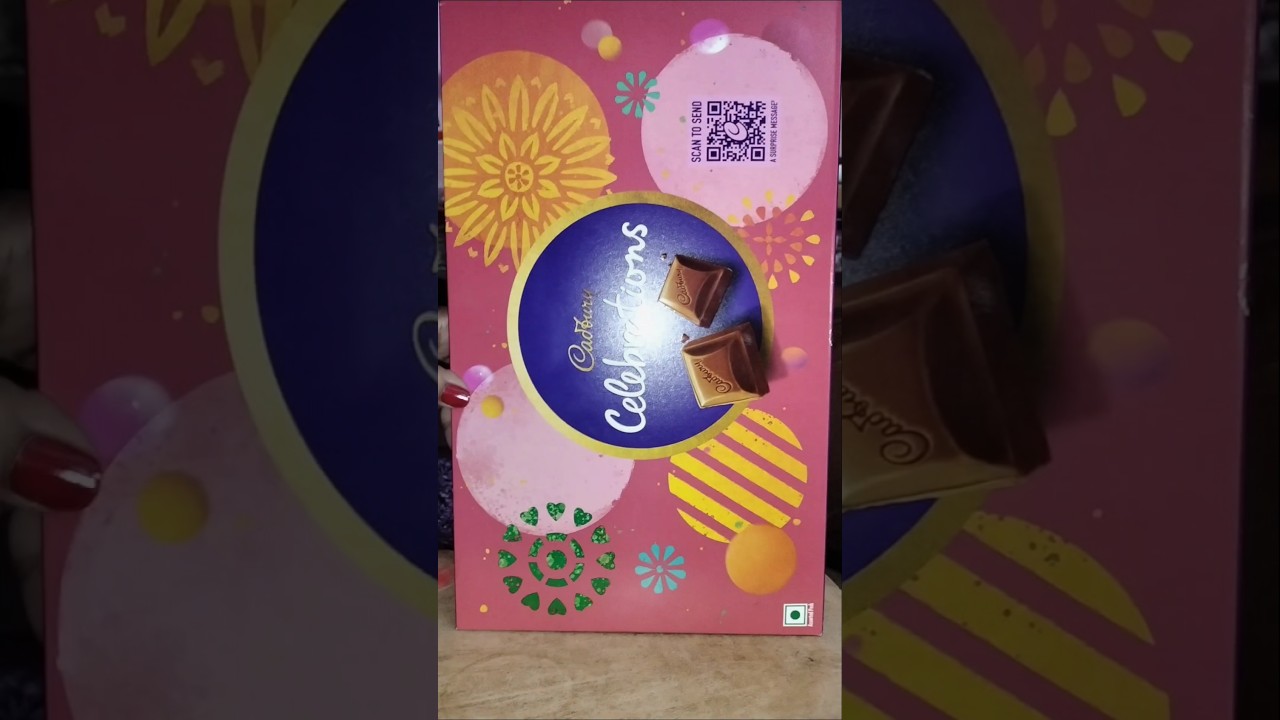 Cadbury celebrations pack 160 rupees ka 🍫🤤