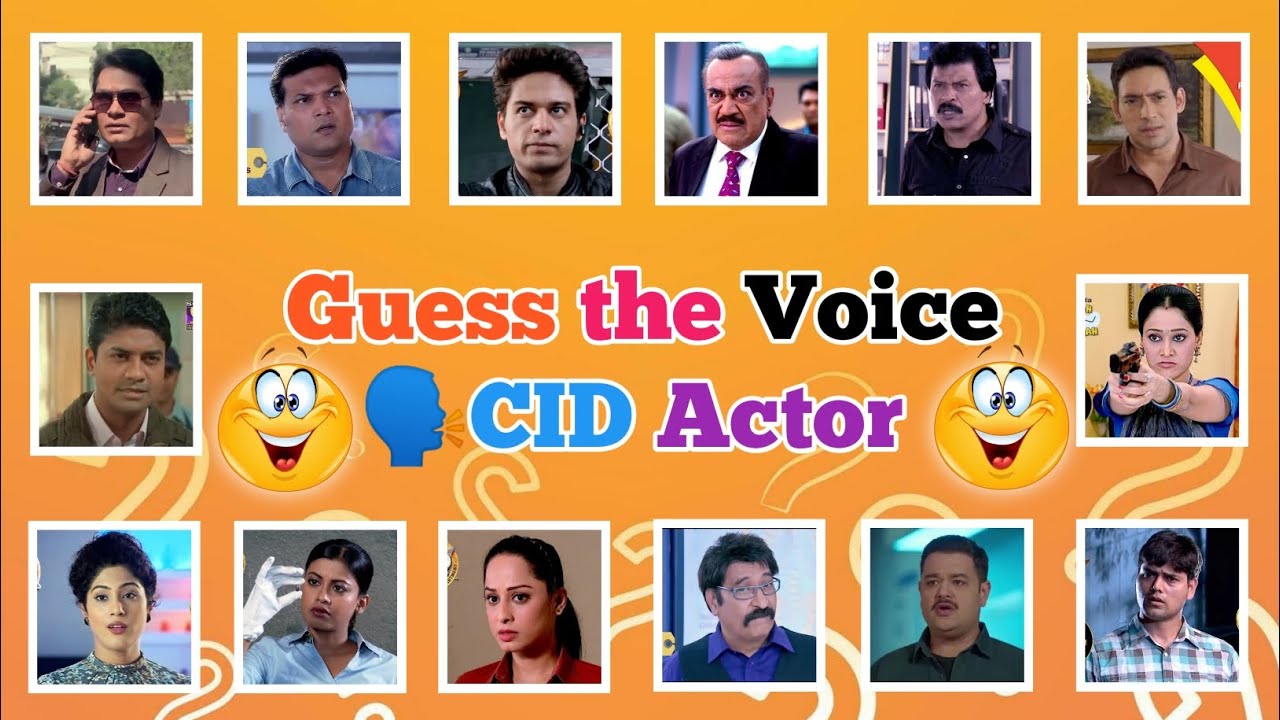 🎤 CID Guess The Voice Game | दिमाग घूमा देगा ये चैलेंज!। गेस द वॉयस 