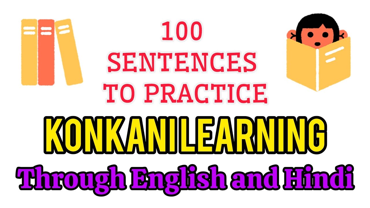 100 sentences To PRACTICE KONKANI LANGUAGE LEARNING