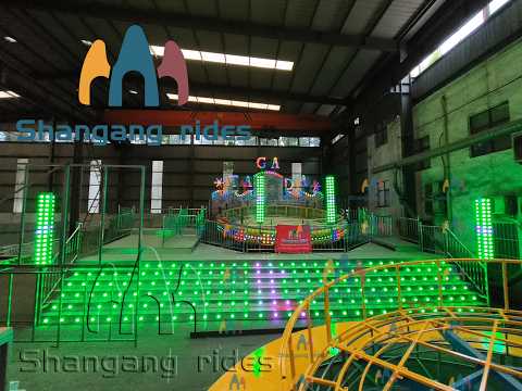 Super disco on traier from shangang rides
