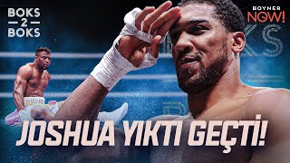 JOSHUA'DAN AĞIR NAKAVT! NGANNOU İLK KEZ YIKILDI! BOKS NEFES ALDI, Parker'dan Zhang'a Ders