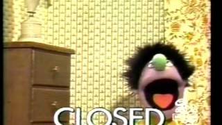 Closed!  - Sesame Street skit, funny