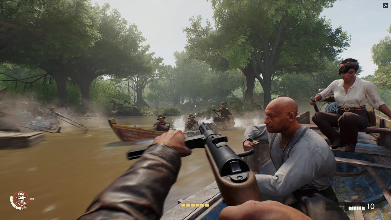 Boat Ride Chasing Scene Gameplay | Indiana Jones and the Great Circle ...