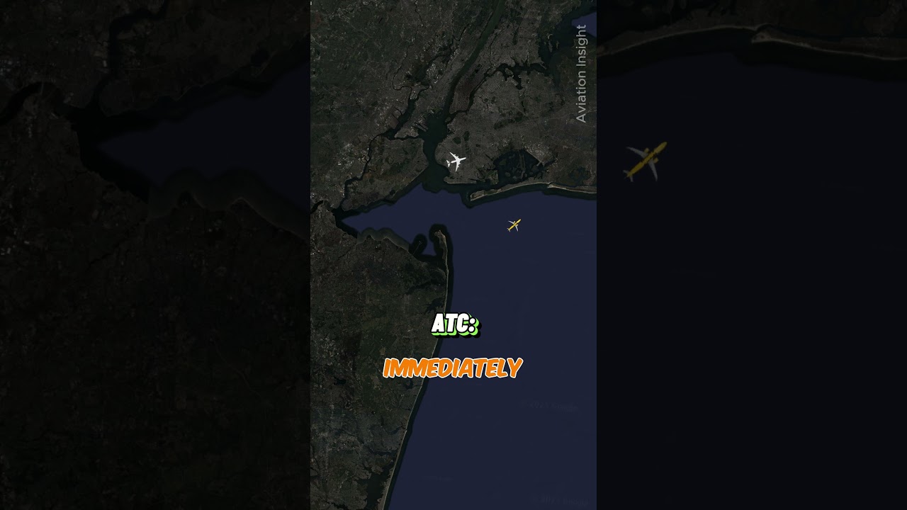 Пилоты под обстрелом за игнорирование инструкций возле Air Force One / Запись УВД 