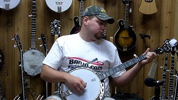 Banjo.com video: demo of a new Deering Sierra Mahogany 5 String Banjo