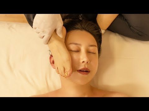 ASMR 런닝맨에서도 소개된 풋 테라피🦶발로 받는 얼굴·승모·광대 케어