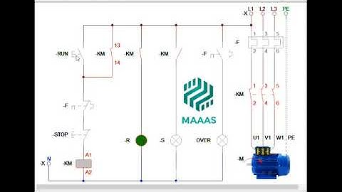 Motor control circuit simulation