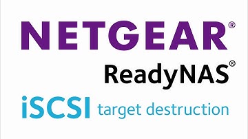 ReadyNAS iSCSI basics III