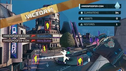 Hyper Scape Funny Moments - Killed by Hackers/First Game Win