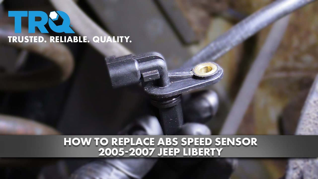 How to Replace ABS Speed Sensor 2005-2007 Jeep Liberty - YouTube