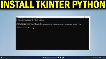 How To Install Tkinter in Python