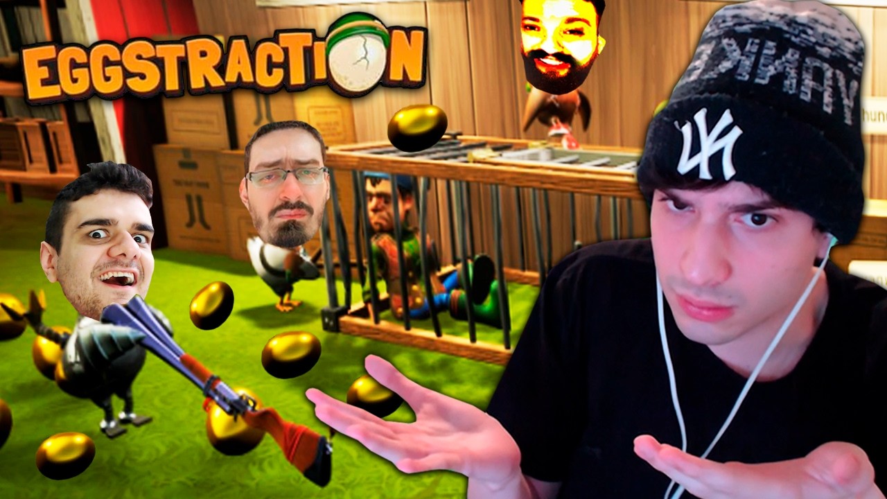 NESSE JOGO VOCÊ TEM QUE ROUBAR OS OVOS DO SEU AMIGO! (ESSE JOGO É MUITO ENGRAÇADO COM OS GURI!)